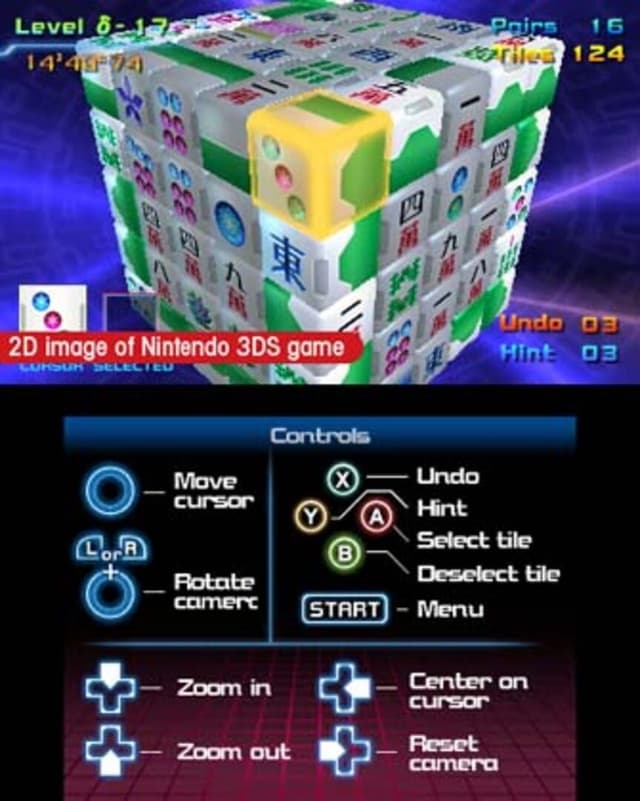 Mahjong Cub3d