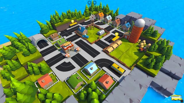 Busway Islands: Puzzle