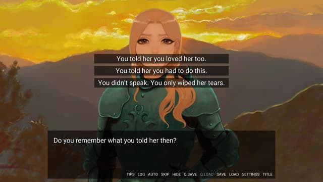 Hero's Last Words
